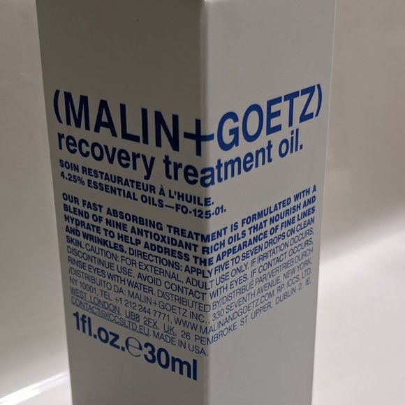 Malin + Goetz Other - Malin and Goetz Recovery Treatment Oil
